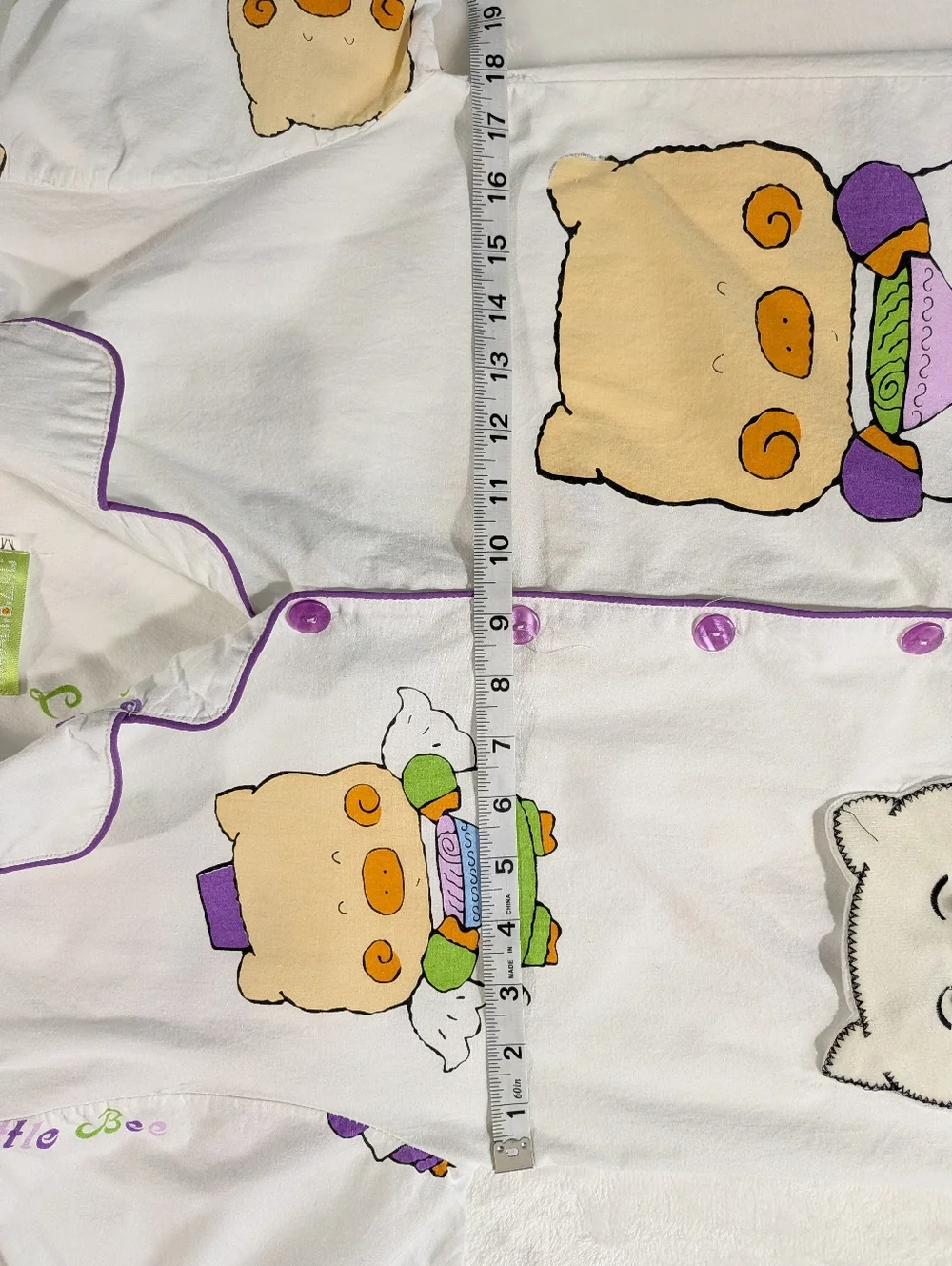 ❤️ Kids Cartoon Character Pajama Top Size M